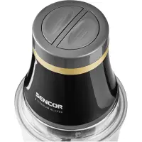 Sencor SCB 4000BK Food Chopper 400W with 1L Bowl and 2 Dual Titanium Blades