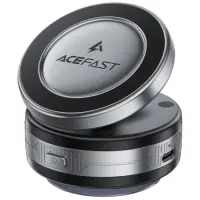 Mobile Phone Magnetic Desktop Holder Acefast E29 15W with Wireless Charging, Powerfull Magnets and Free Rotation Grey