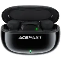 Lavalier Microphones Acefast R2 HD Noise Reduction 15m Range and 20hr Battery with USB-C Transmitter and Charging Case Black