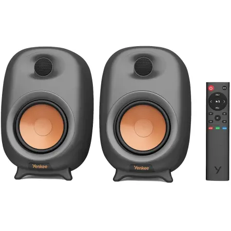 Yenkee YSP 2060 2.0 Active Speakers 80W with Bluetooth v5.3, HDMI ARC, Optical, USB Black