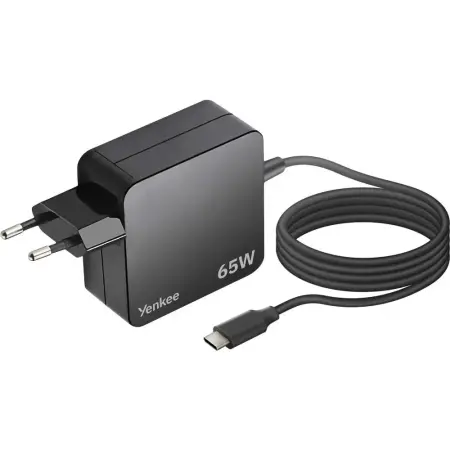 Universal Power Adapter Yenkee YAU C65 PD65W with USB-C Cable Compatible with Smartphones / Tablets and Laptops 1.8m