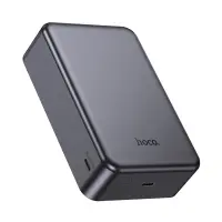 Power Bank Hoco J160B 20000mAh PD20W QC3.0 1xUSB-C and Wireless Charging 15W with LED Battery Indicator Black