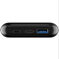 Power Bank Energizer QE10009PQ 10000mAh PD20W 1xUSB-C 1xUSB-A with Wireless Charging 15W and LED Battery Indicator Black