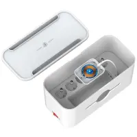 Desktop Charger Box Energizer EPB2500W03EU 2500W with 5xSuko Sockets+USB-C PD20W + 2xUSB 18W QC3.0 / 2.4A Wireless Charging 15W Safety Switch 2m White