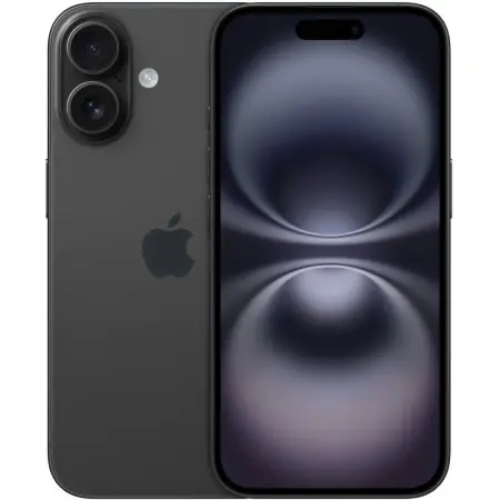Apple iPhone 16 5G Non EU 6.1" 8GB/256GB NFC IP68 Black with 1 year Guarantee