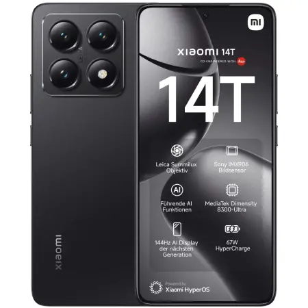 Xiaomi 14T 5G Dual Sim 6.67" 12GB/256GB NFC IP68 Titan Black
