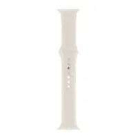 Watchband Hoco WA37 38/40/41/42mm Fluorine Rubber Strap For Apple Watch series 1/2/3/4/5/6/7/8/9/SE/SE2 Star White