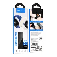Watchband Hoco WH20 Belle Series Nylon for Samsung Huawei Xiaomi Vivo OPPO etc 20mm Universal Black