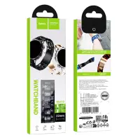 Watchband Hoco WH19 Elegant Series Plastic Bracelet for Samsung Huawei Xiaomi Vivo OPPO etc 22mm Universal Black