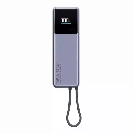 Xiaomi Power Bank 10000mAh BHR9361GL 165W Fast Charge with 1xUSB-C and Built-in Cable