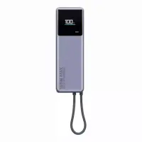 Xiaomi Power Bank 10000mAh BHR9361GL 165W Fast Charge with 1xUSB-C and Built-in Cable