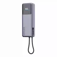 Xiaomi Power Bank 10000mAh BHR9361GL 165W Fast Charge with 1xUSB-C and Built-in Cable