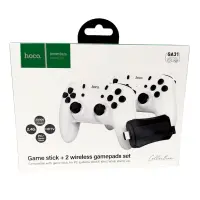 Gamepad Set Hoco GA31 2.4G Wireless Technology PC Combatible and HDMI Gamestick with 20000 Pre-installed Games