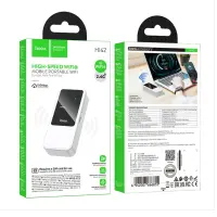 Portable WiFi Router Hoco HI42 4G Wifi6 150Mbps 2.4GHz 2000mAh White