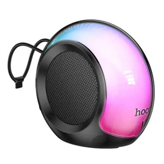 Wireless Speaker Hoco. DS65 TWS v5.4 1500mAh 10W with FM TF Card AUX and Lighting Black