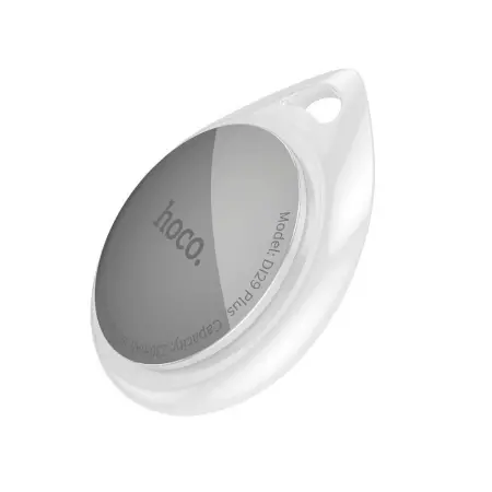 Hoco. Tag DI29 Plus Anti-Lost Device Only for iOS Works With Apple Find My Network White