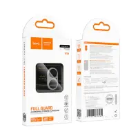 Camera Frame Film Hoco Full Guard V16 Alluminum Alloy για Apple iPhone 17 Silver
