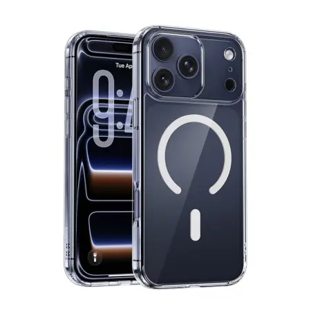 Case Hoco TPU All Round Protective Airbag Anti-Fal  για Apple iPhone 17 Pro Transparent
