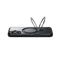 Hoco Premium Rotating Magsafe Case for Apple iPhone 17 with Built-in Stand Black