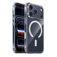 Hoco Premium Primary Magsafe Case for iPhone 17 Pro Max Transparent 98%