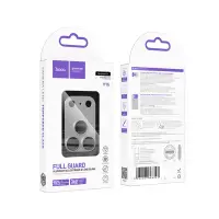 Camera Frame Film Hoco Full Guard V16 Alluminum Alloy για Apple iPhone 17 Pro Silver