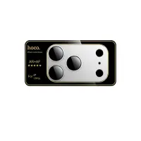 Camera Frame Film Hoco Full Guard V16 Alluminum Alloy για Apple iPhone 17 Pro Silver