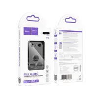 Camera Frame Film Hoco Full Guard V16 Alluminum Alloy για Apple iPhone 17 Pro Max Space Gray
