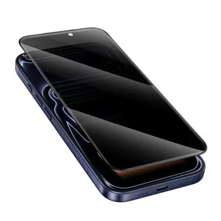 Tempered Glass Hoco Spy G15 Full Screen Privacy 0.33mm for Apple iPhone 17 Pro Max Set 10pcs