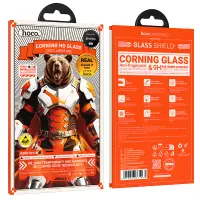 Tempered Glass Hoco Bear Shield A888 Pro Corning Glass Anti Fingerprin for Apple iPhone 17 Pro