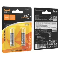 Battery Alkaline Hoco. DLR02 AAA Pcs. 2