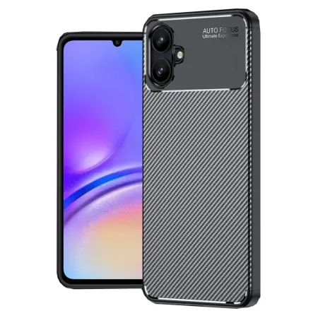 Case Ancus AutoFocus Carbon Fiber για Samsung SM-A075 Galaxy A07 4G Black