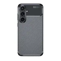 Case Ancus AutoFocus Carbon Fiber για Samsung SM-S931 Galaxy S25 5G Black