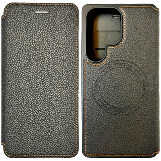 Case Folio TPU Ancus Magnetic Ring για Samsung SM-S948 Galaxy S26 Ultra Black