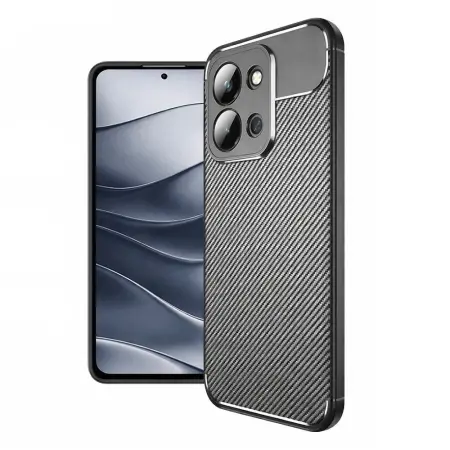 Case Ancus AutoFocus Carbon Fiber for Xiaomi Redmi 15C 4G TPU Black