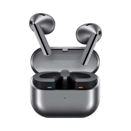 Wireless Bluetooth Samsung Galaxy Buds3 SM-R530 ANC IP57 + Charging Case Silver