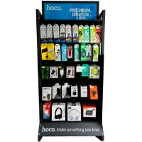 Stand with Accessories Hands Free, Chargers, Charging Cables, Powerbanks Adapters and Wireless Speakers 190 Pieces