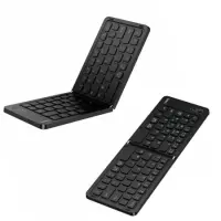 Hoco GM71 Proficient Mini Foldable Ultra-thin Wireless Keyboard 67 Keys Bluetooth v5.2 180mAh and Quiet Keys Black