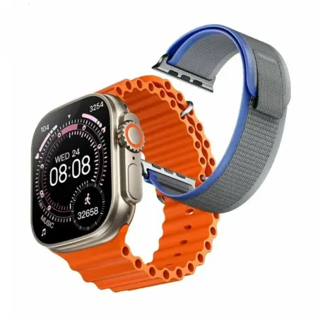 Smartwatch Hoco Y42 Ultra IP67 TFT Screen 2.1" 260mAh v5.3 with 5-7 Days Battery Life Call Function and Extra Strap Gold