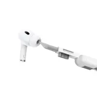 Multifunctional Cleaning Tool 3-in-1 Hoco UT1 with a Foldable Brush Metal Tip and Cleaning Sponge Suitable for all Electronic Devices