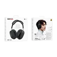 Wireless Stereo Headphones Borofone BO36 Tone TWS v6 300mAh 30h Talk Time USB-C Black