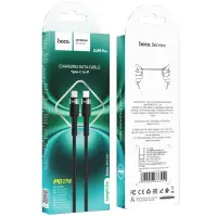 Charging Cable Hoco. SU99 Pro USB-C to Lightning Fast Charging PD27W Braided Black 2m