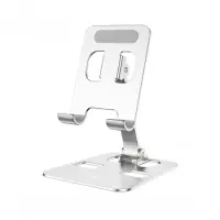 Hoco. Phone Aluminum Folding Stand DH14 Compatible with Devices 4.7"-7" Silver