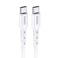 Cable HocoDU01 Novel USB-C to USB-C Fast Charging 60W 3A White 1m