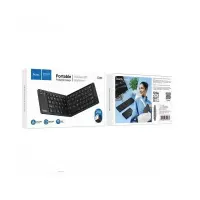 Hoco. DI81 Mini Foldable Wireless Keyboard 67 Keys v5.0 150mAh 40Hrs Use Time Black