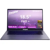 Laptop Energizer EnergyBook 18.5" AMD Ryzen 5 16GB/512GB SSD Windows 11 Grey