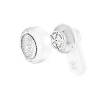 Portable Rechargeable Fabric Shaver Hoco DI69 Six Blades 7800 Rpm 3 Speed Settings and LED Display White