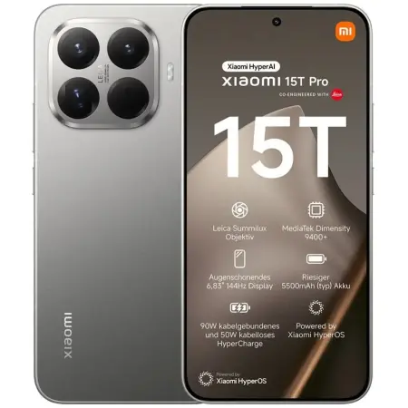 Xiaomi 15T Pro 5G Dual Sim 6.83" 12GB/256GB NFC IP68 Grey