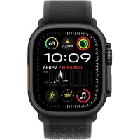 Apple Watch Ultra 2 49mm GPS eSIM NFC IP6X Black Case with Black Trail Loop