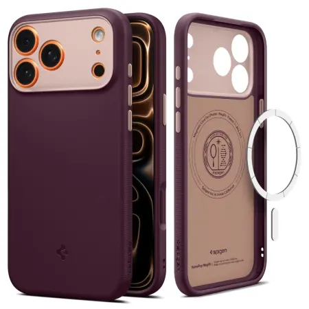 Case Spigen Nano Pop Magsafe for Apple iPhone 17 Pro Max Burgundy Bean