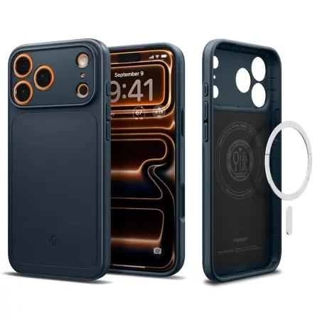 Case Spigen Thin Fit Magsafe for Apple iPhone 17 Pro Max Metal Slate
